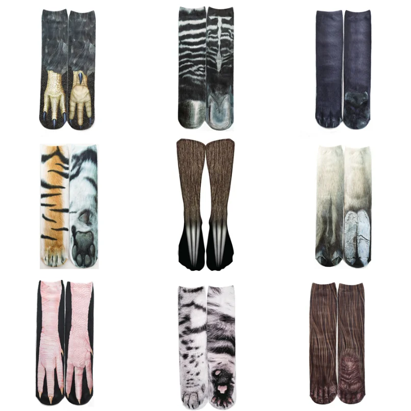 Funny Chicken Leg Socks - Chaussettes mignonnes imprimées en 3D pour