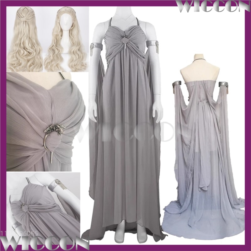 Medieval Renaissance Dress Women - Robe de cérémonie médiévale Daenerys femme
