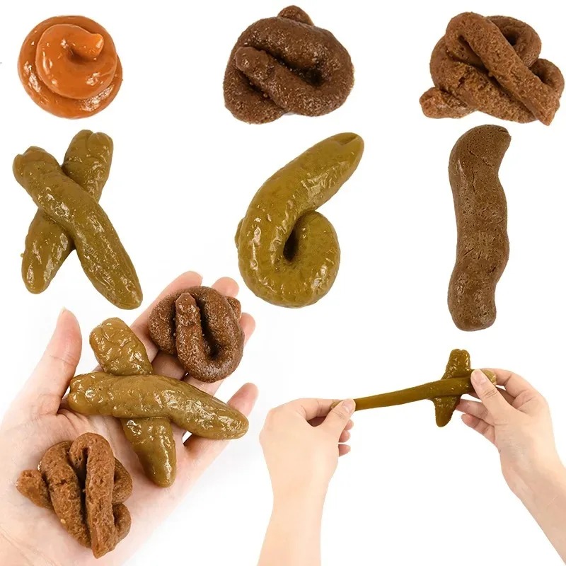 Fake Poop Gag Gift - Caca réaliste en plastique sûr et