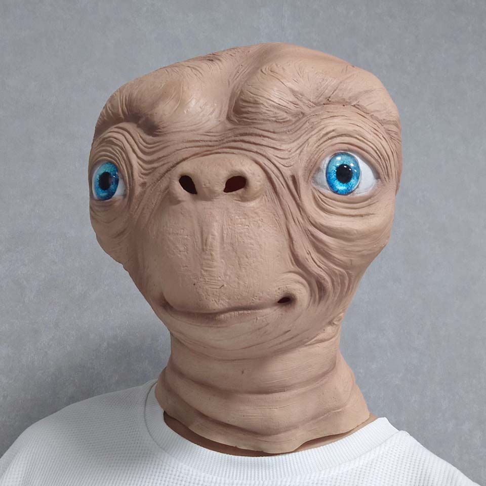 Masque réaliste en latex d'ali - Latex Alien Mask Realistic avis et prix