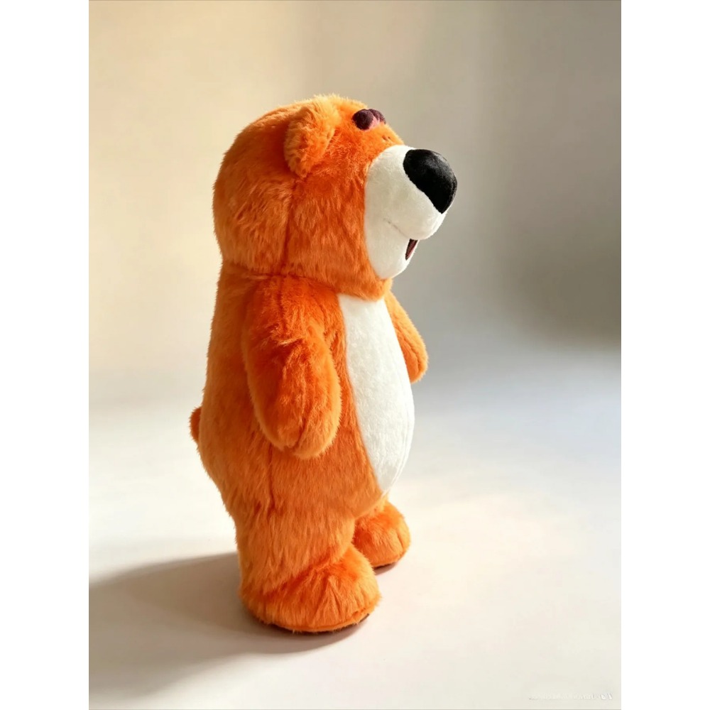 Costume de mascotte d'ours ora - Costumes avis et prix