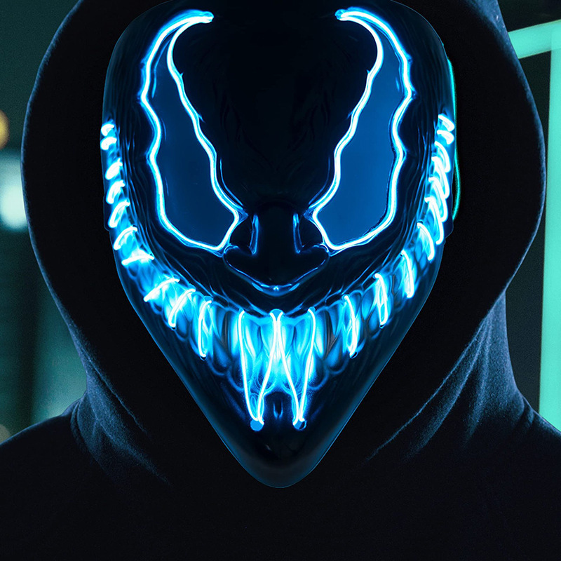 Masque d'horreur à LED pour Ha - Led Purge Mask Halloween avis et prix