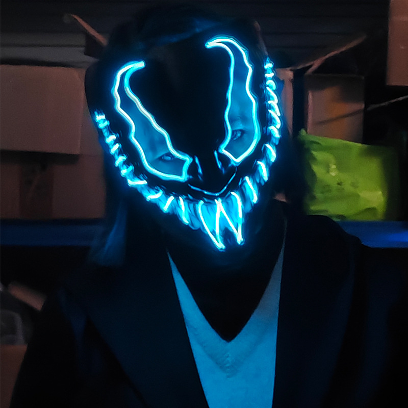 Masque d'horreur à LED pour Ha - Led Purge Mask Halloween avis et prix