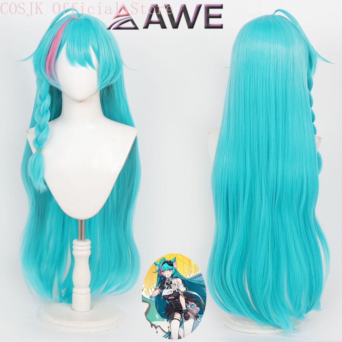 Perruque de figurine de cospla - Anime Cosplay Wig Heat Resistant avis et prix