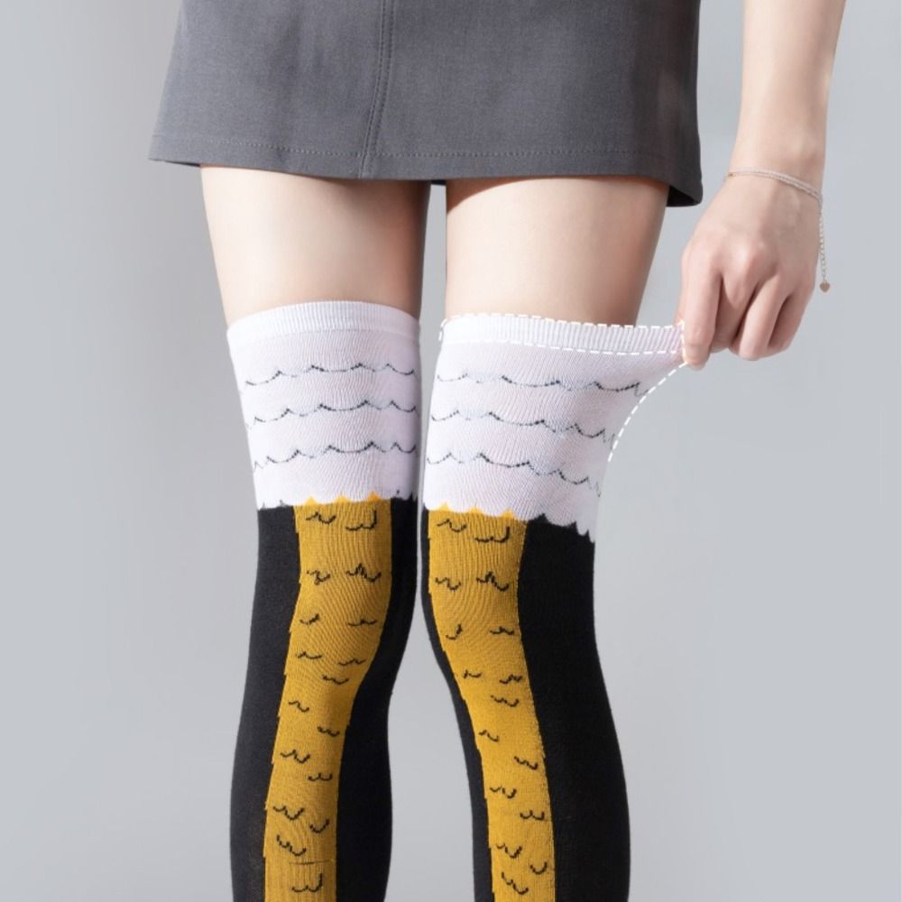 Chaussettes hautes jetables en - Funny Chicken Leg Socks avis et prix