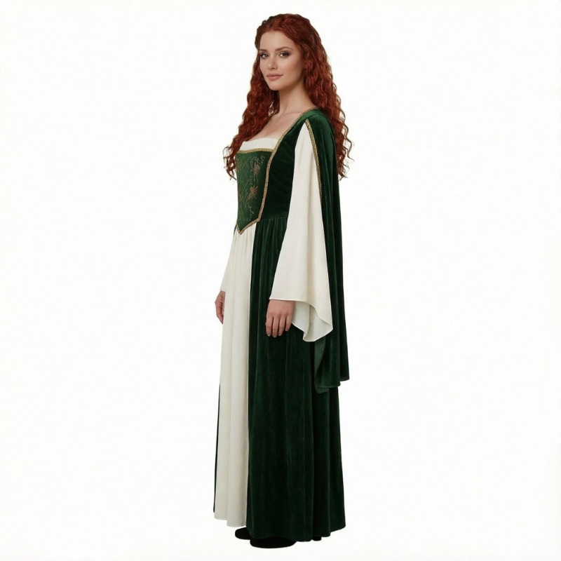 Nouveau costume de cosplay méd - Medieval Renaissance Dress Women avis et prix