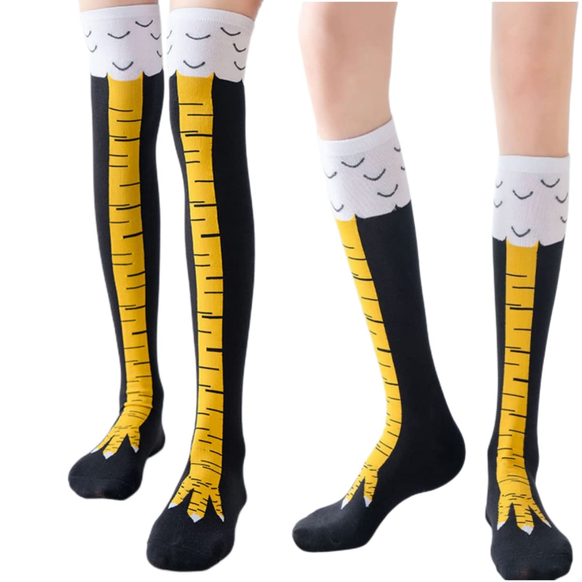 Chaussettes à griffes jetables - Funny Chicken Leg Socks avis et prix