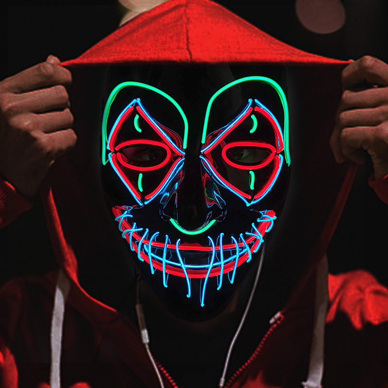 Masque tueur LED pour Hallowee - Led Purge Mask Halloween avis et prix