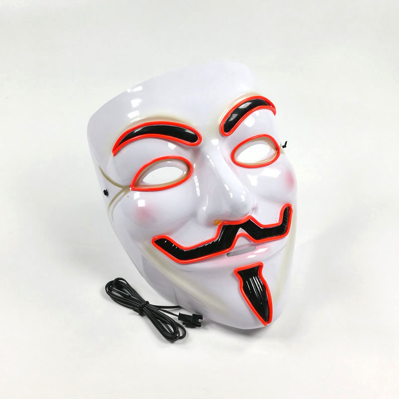 Masque LED Vendetta, décoratio - Led Purge Mask Halloween avis et prix