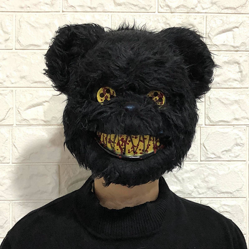 Masque d'ours en peluche sangl - Led Purge Mask Halloween avis et prix